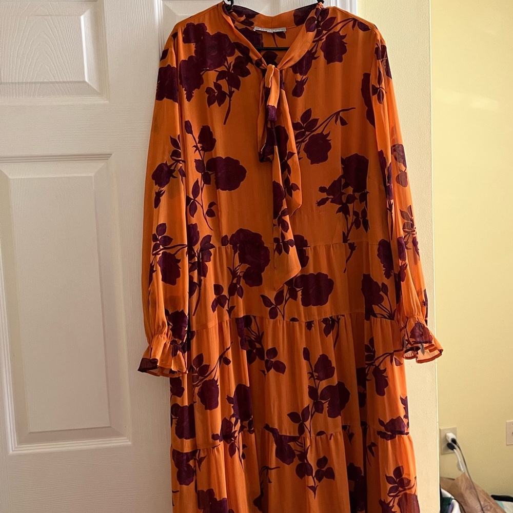 Floral maxi from anthropologie.